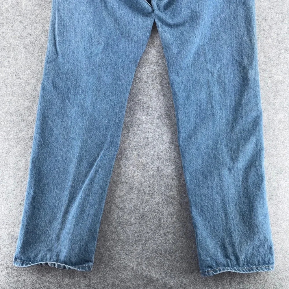 Vintage Levis 505 Orange Tab Jeans Mens 38x32 Blue Straight Leg Made in USA 90s